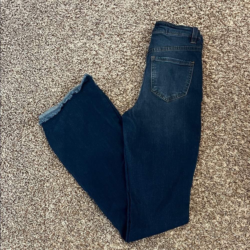 YMI Dark Blue Flare Jeans